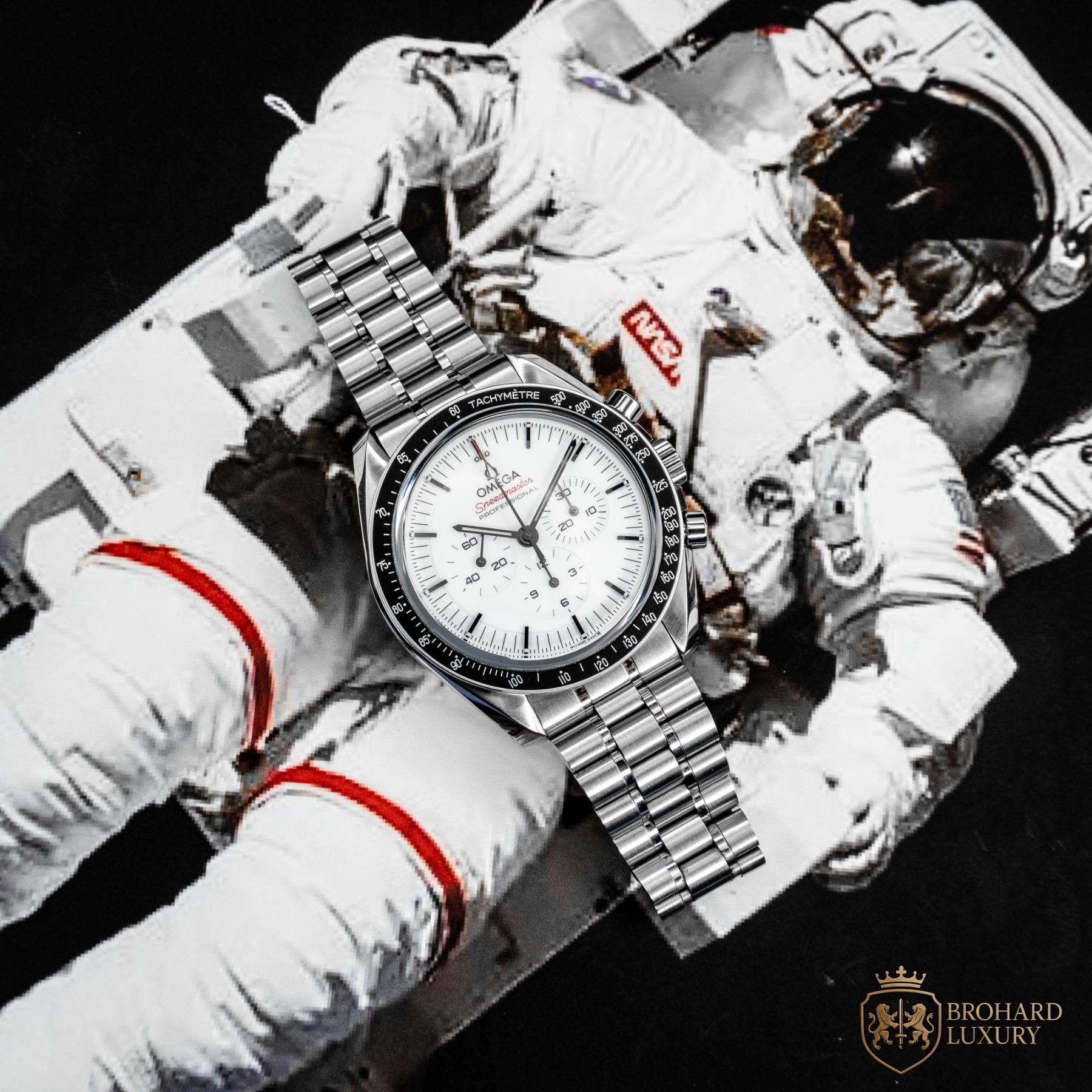 Omega Speedmaster Moonwatch Professional White