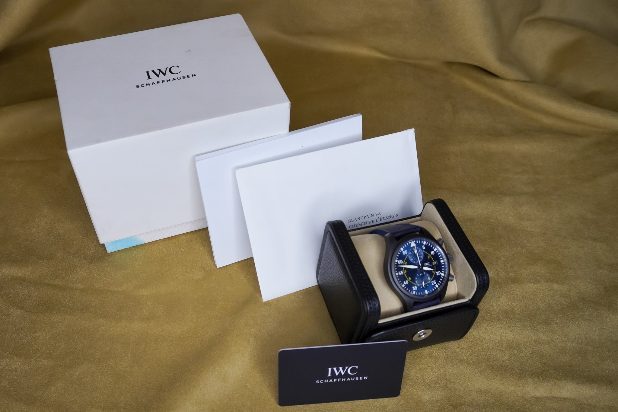 IWC Pilot - Blue Angels Edition