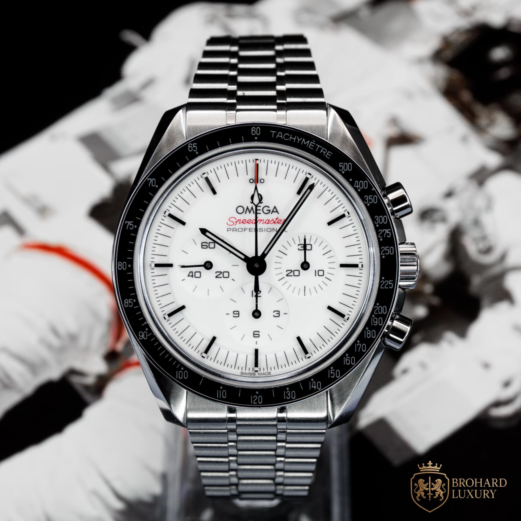 Omega Speedmaster Moonwatch Professional White