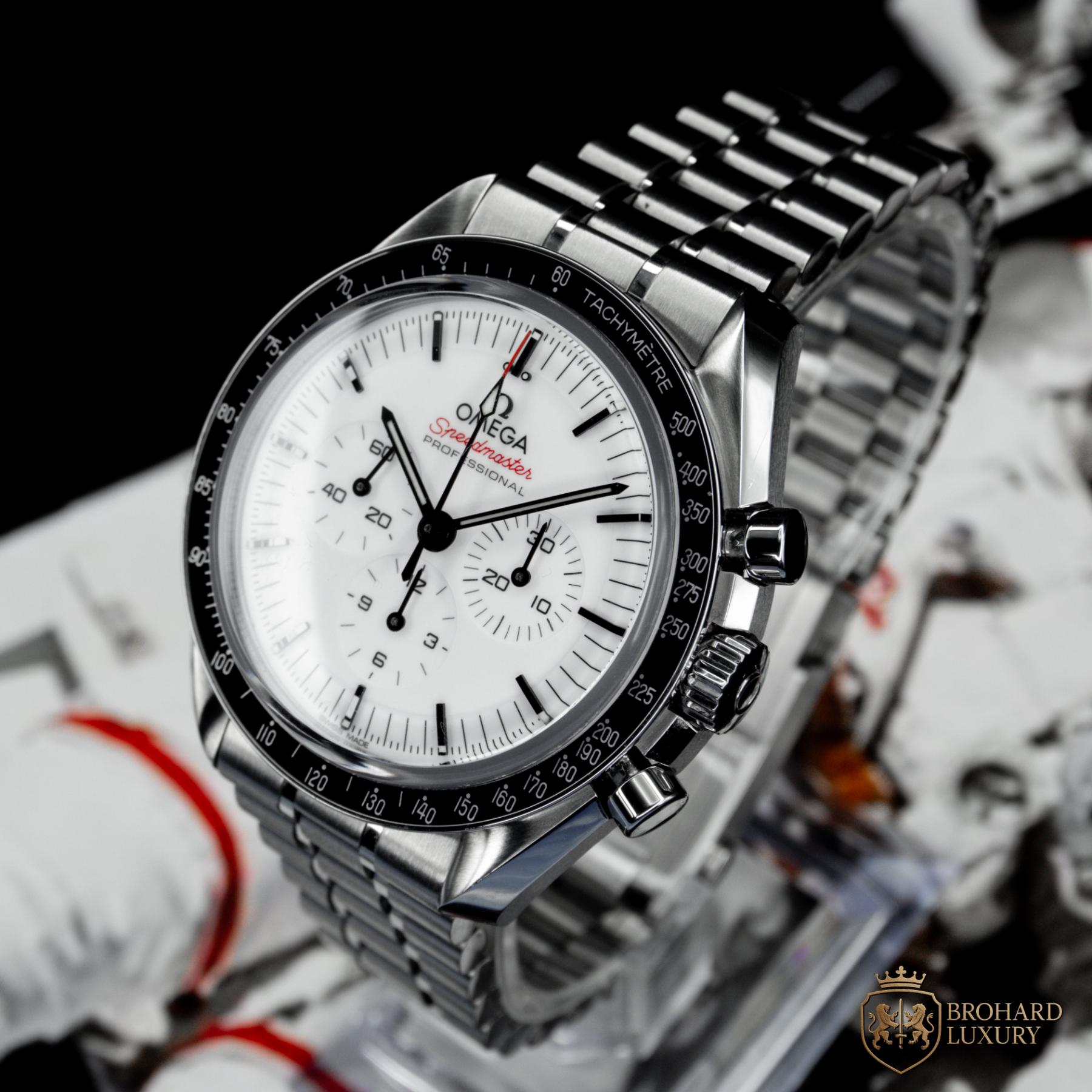 Omega Speedmaster Moonwatch Professional White