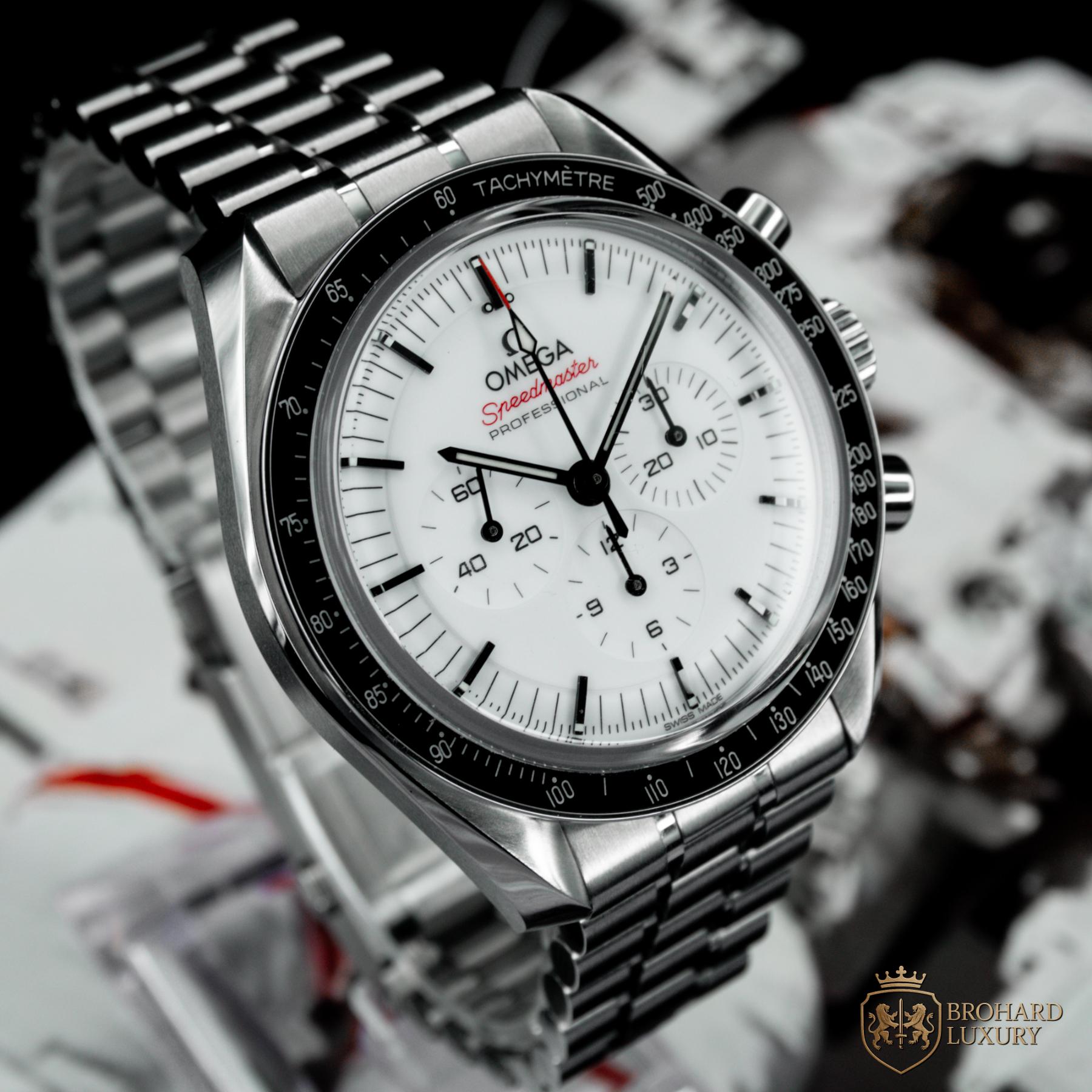 Omega Speedmaster Moonwatch Professional White