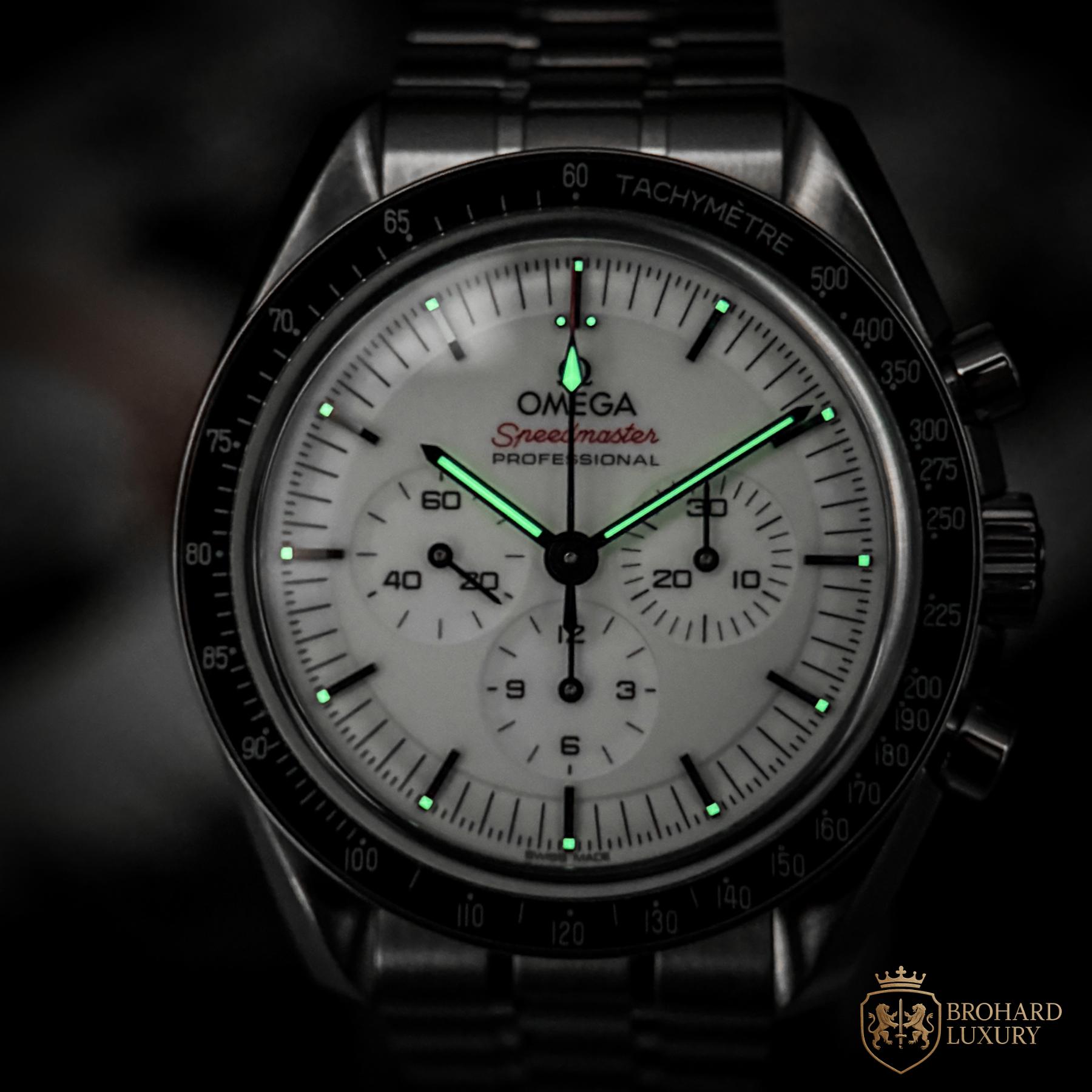Omega Speedmaster Moonwatch Professional White