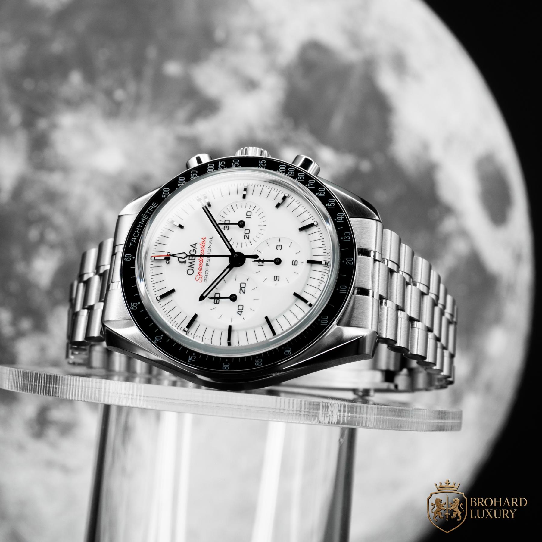 Omega Speedmaster Moonwatch Professional White