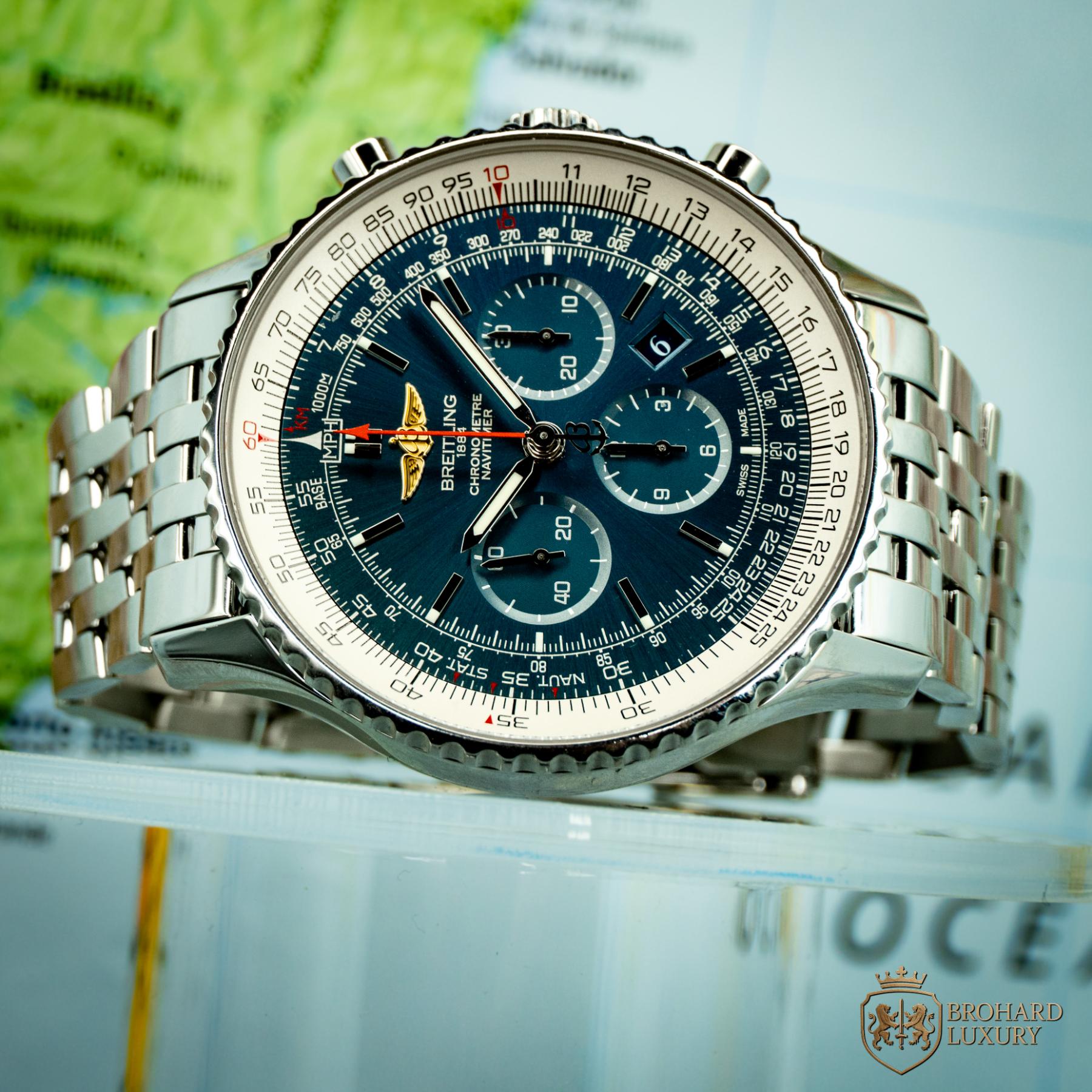 Breitling Navitimer 46mm - Aurora Blue - AB012721/C889