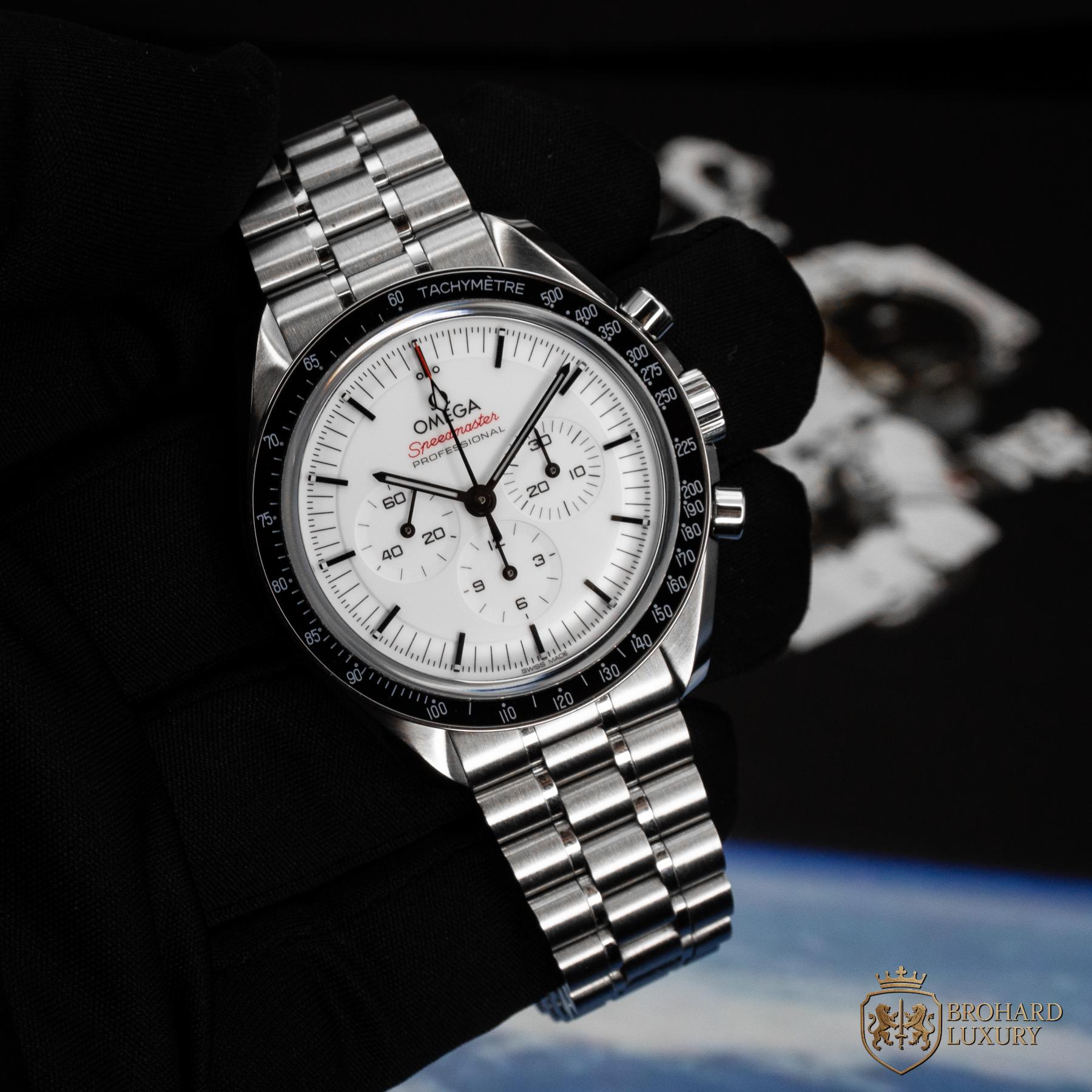 Omega Speedmaster Moonwatch Professional White