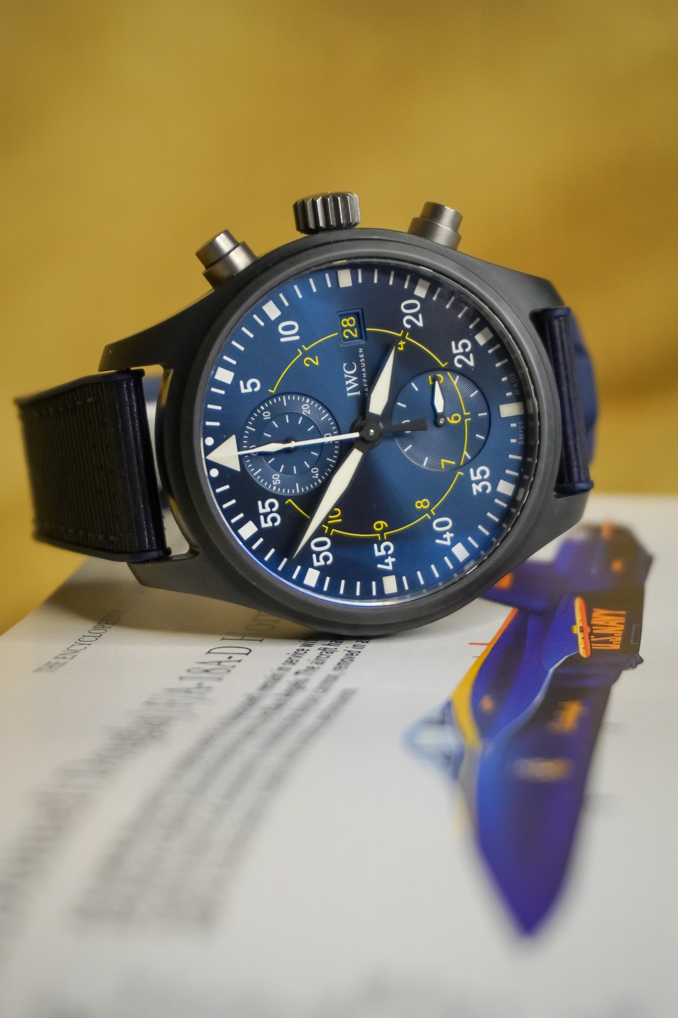 IWC Pilot - Blue Angels Edition