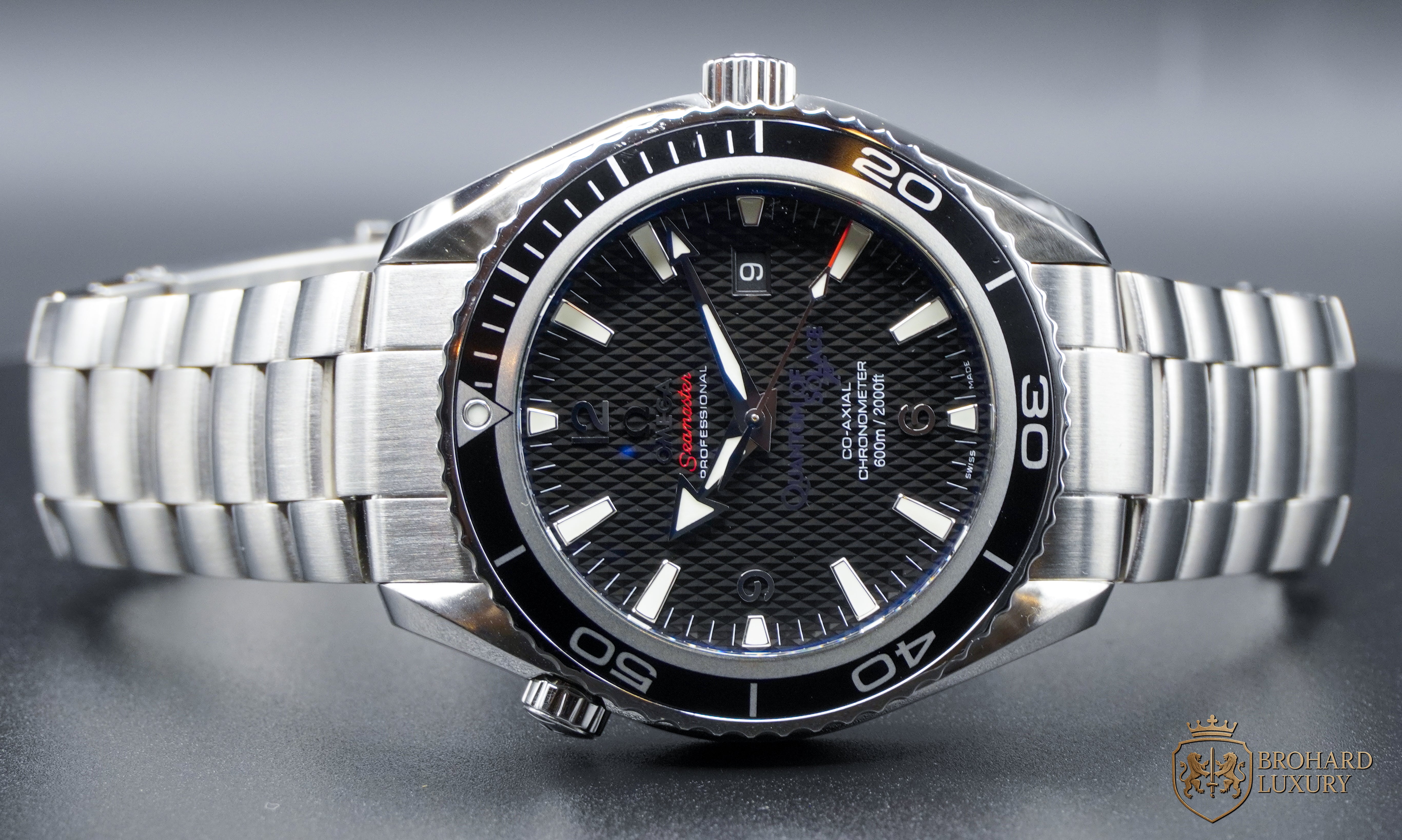 Omega Seamaster Planet Ocean 600M “Quantum of Solace” Limited Edition – Ref. 222.30.46.20.01.001