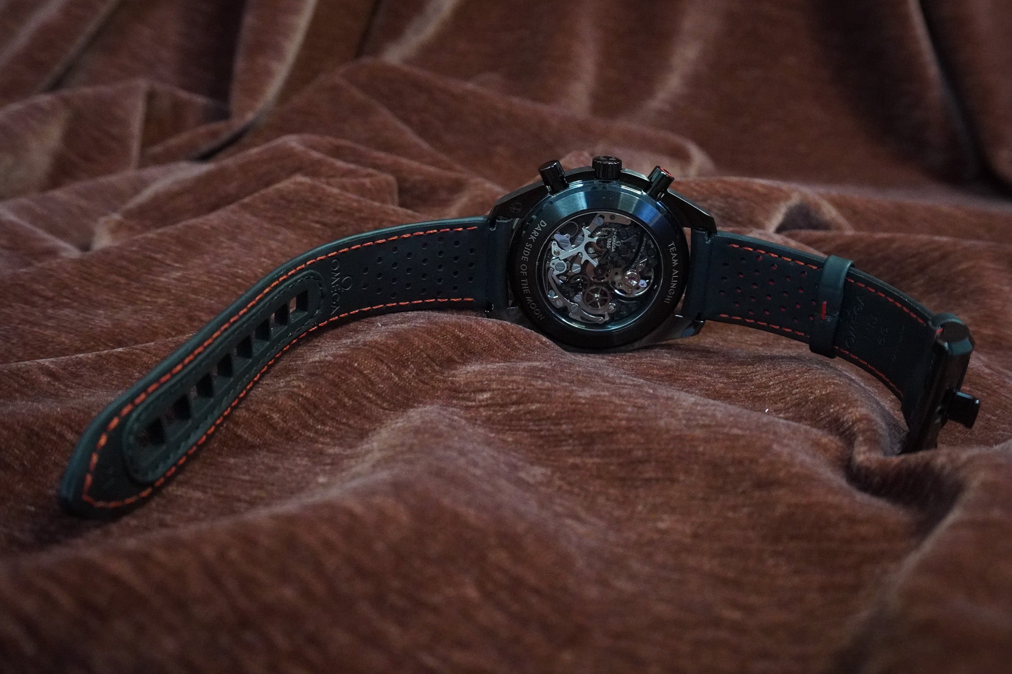 Omega Speedmaster Dark Side of The Moon Team Alinghi