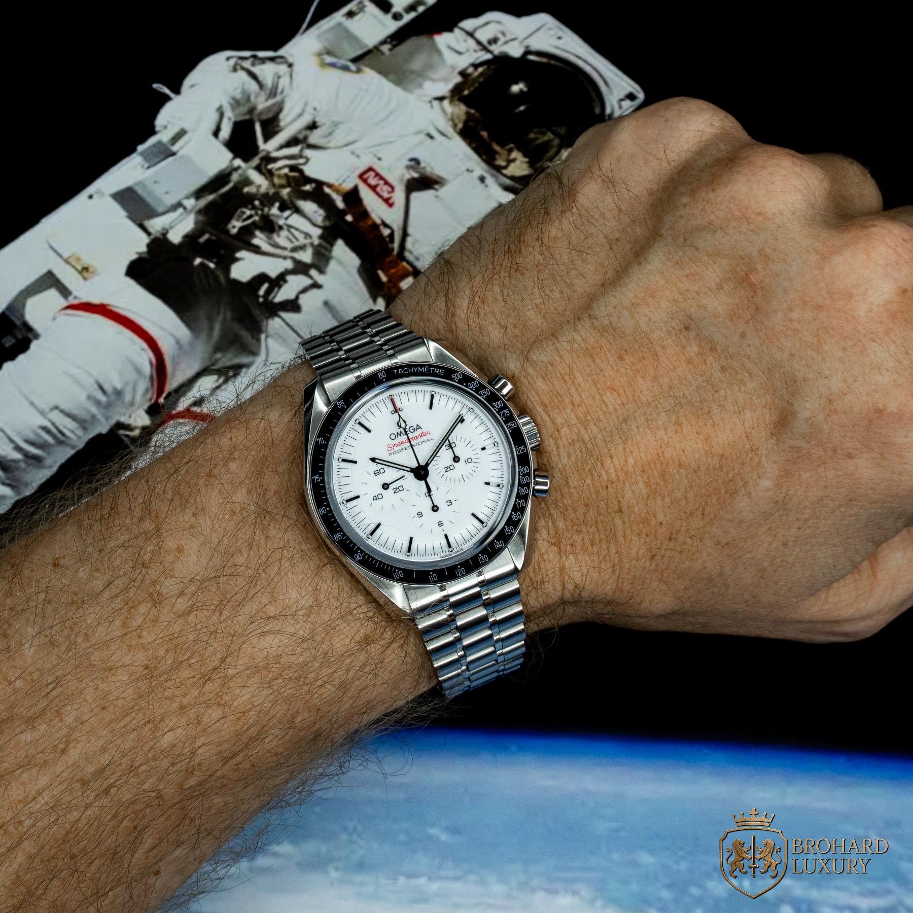 Omega Speedmaster Moonwatch Professional White