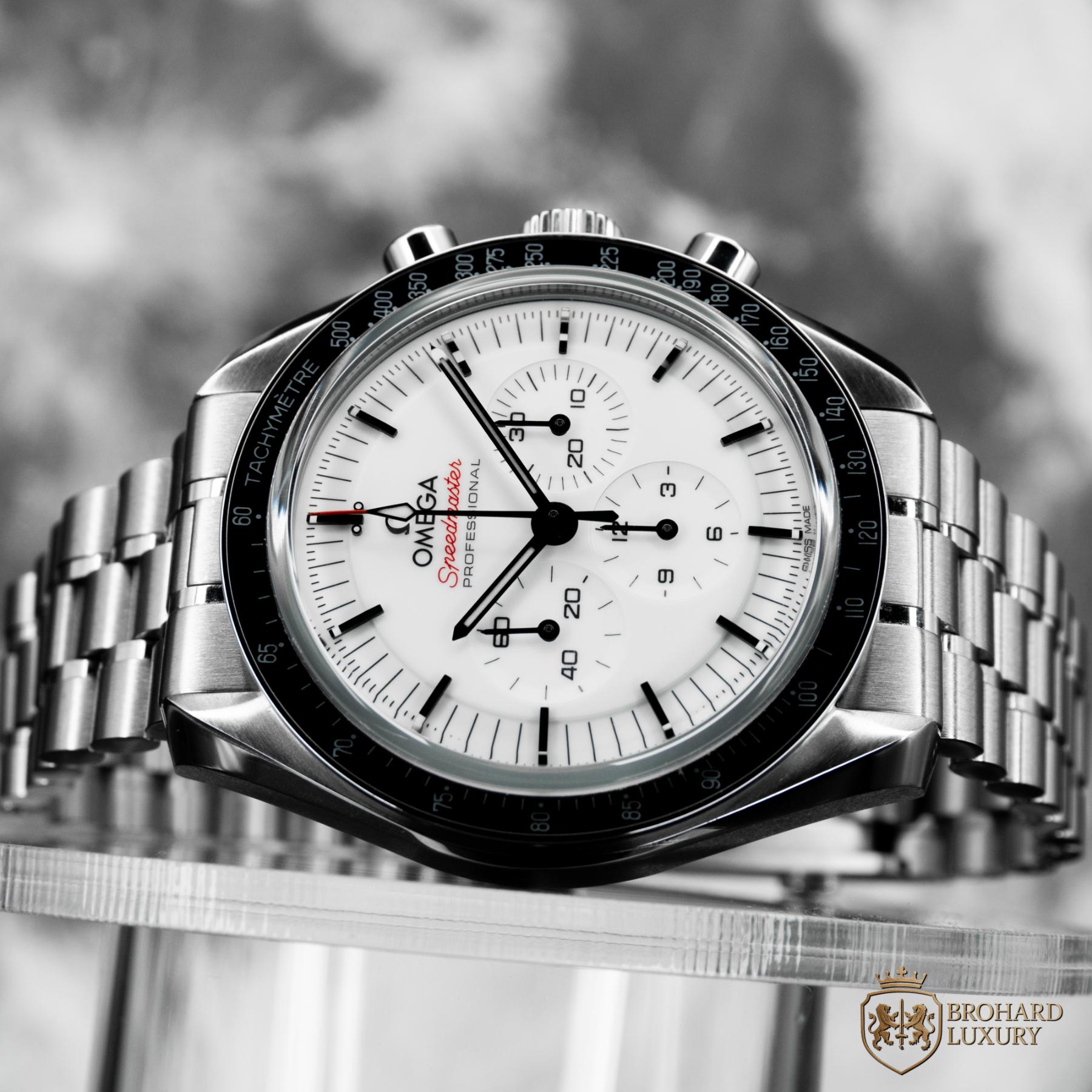 Omega Speedmaster Moonwatch Professional White