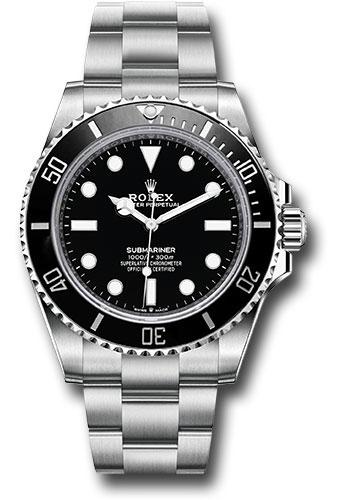 Rolex Steel Submariner Watch - Black Dial - 2020 Release - 124060  Regular price$12,550.00