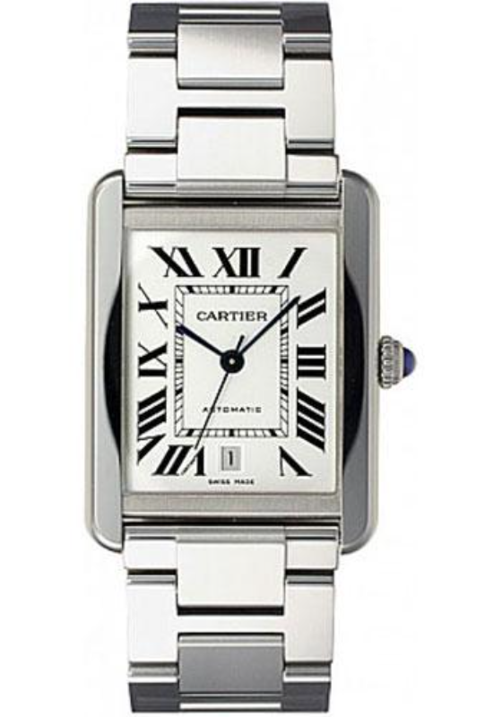 Cartier Tank Solo Extra Large Model Watch - 31 x 40.8 mm Steel Case - W5200028