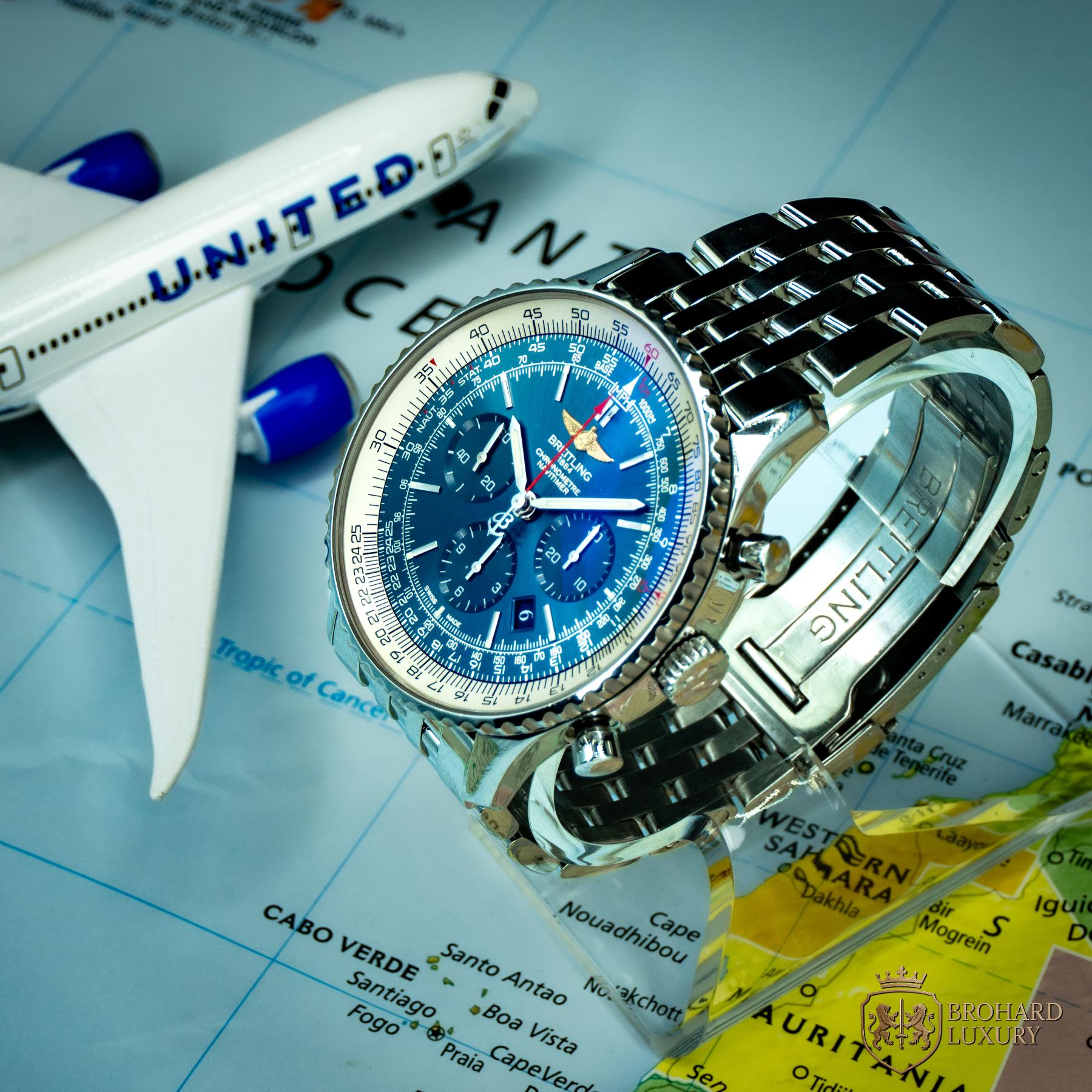 Breitling Navitimer 46mm - Aurora Blue - AB012721/C889